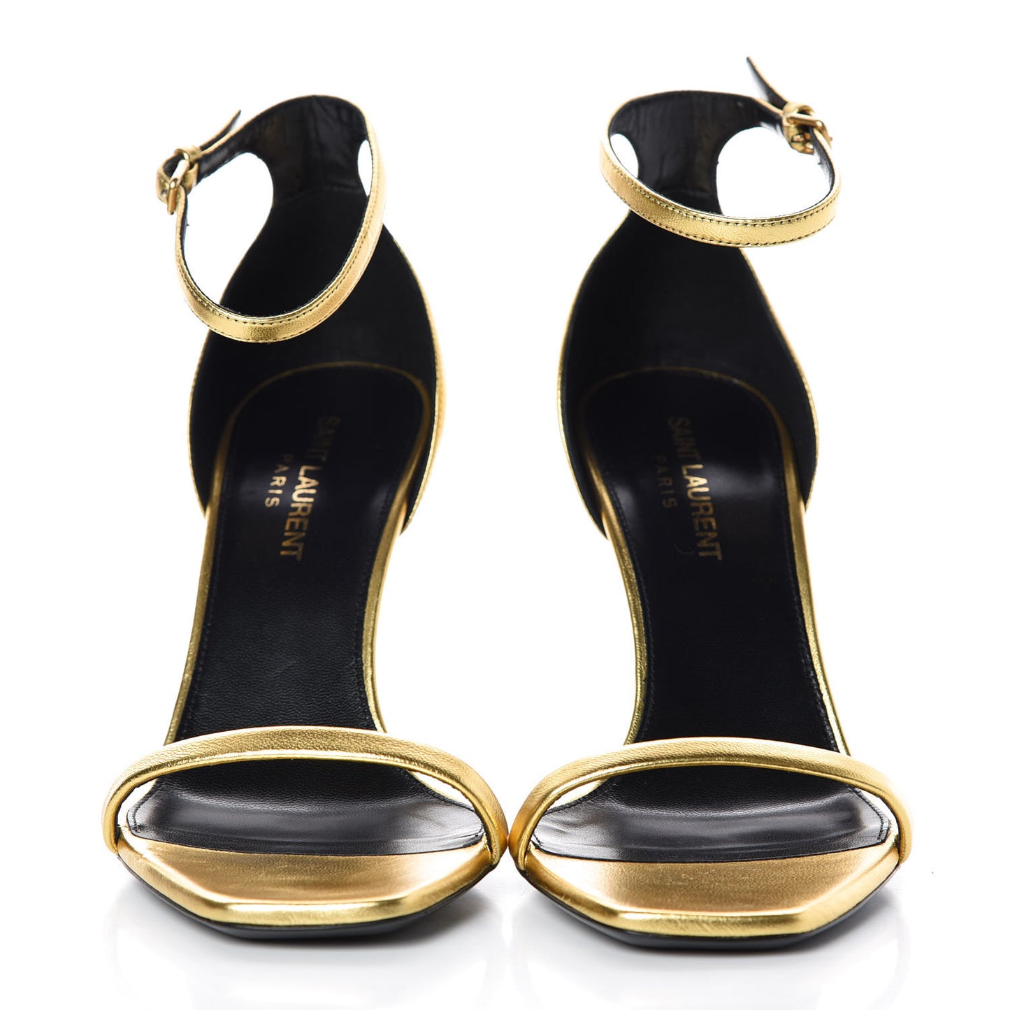 Calfskin Opyum Sandals 37 Oro
