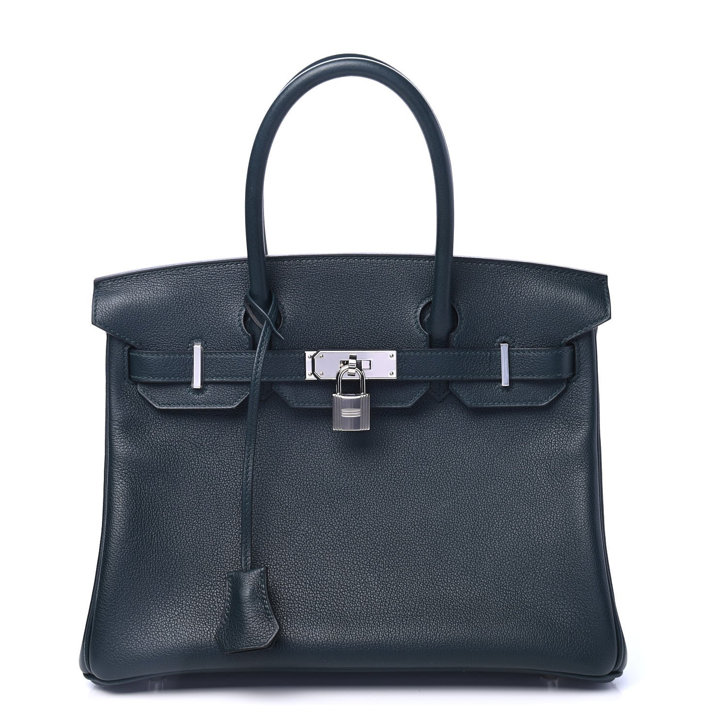 Hermes Taurillon Novillo Birkin 30 Vert Cypress 1 of 14