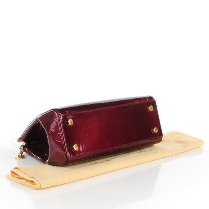 Louis Vuitton Vernis Brea MM Rouge Fauviste 4 of 8