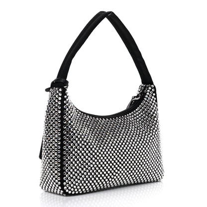 Prada Satin Crystal Mini Re-Edition 2000 Bag Cristal 3 of 9