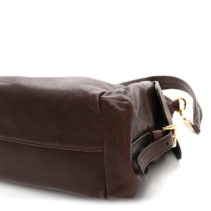 Prada Nappa Large Explore Shoulder Bag Sienna 10 of 10