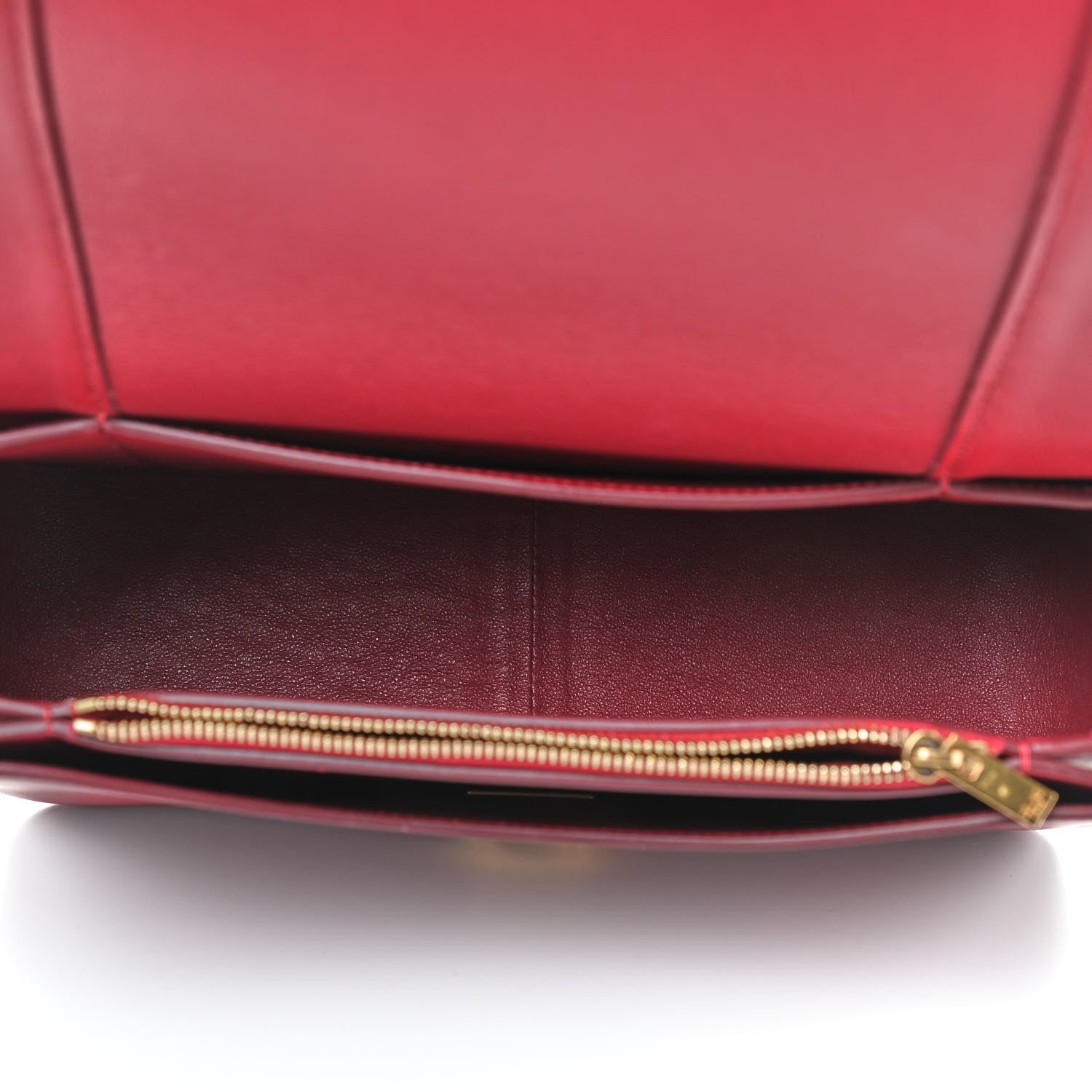 Celine Shiny Smooth Calfskin Medium Frame Shoulder Bag Ruby Nude 5 of 11