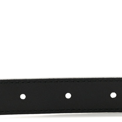 Gucci Calfskin Double G 20mm Belt 85 34 Black 4 of 5