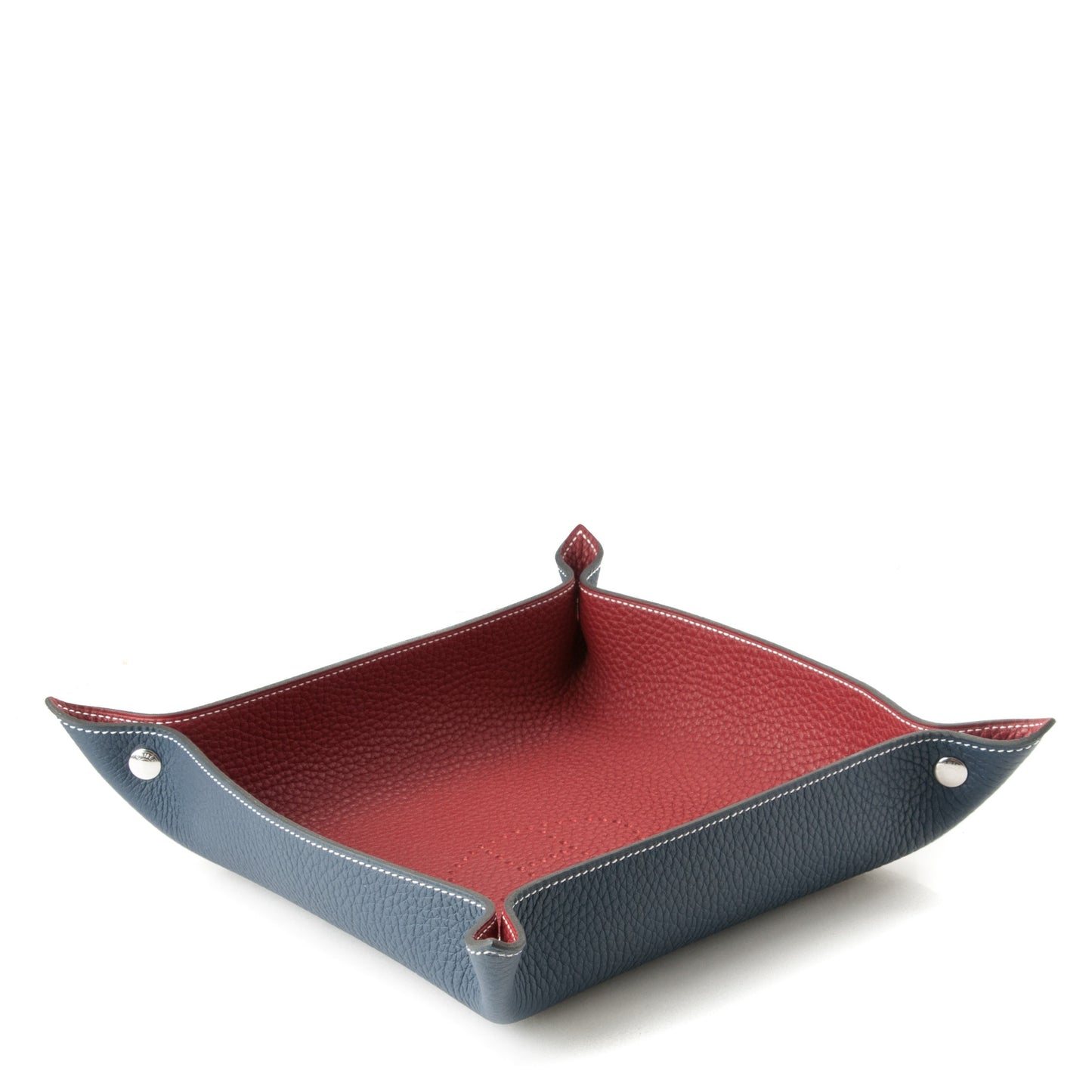 Taurillon Clemence Mises et Relances GM Change Tray Rouge H Bleu Abysse