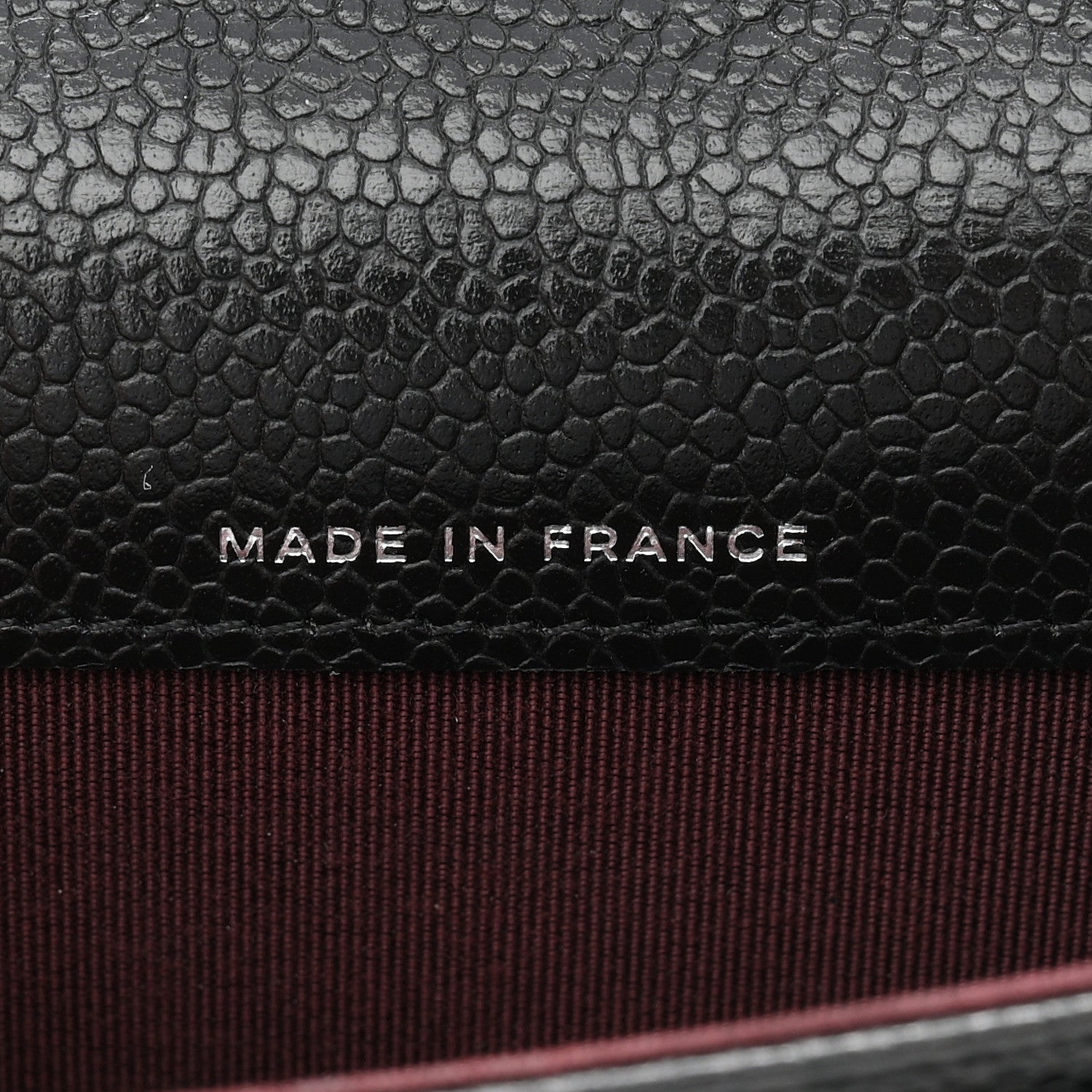 Chanel Caviar Quilted Flap Card Holder Wallet Black 7 of 8