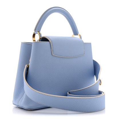 Louis Vuitton Taurillon MiniMe Capucines BB Candy Blue 4 of 11