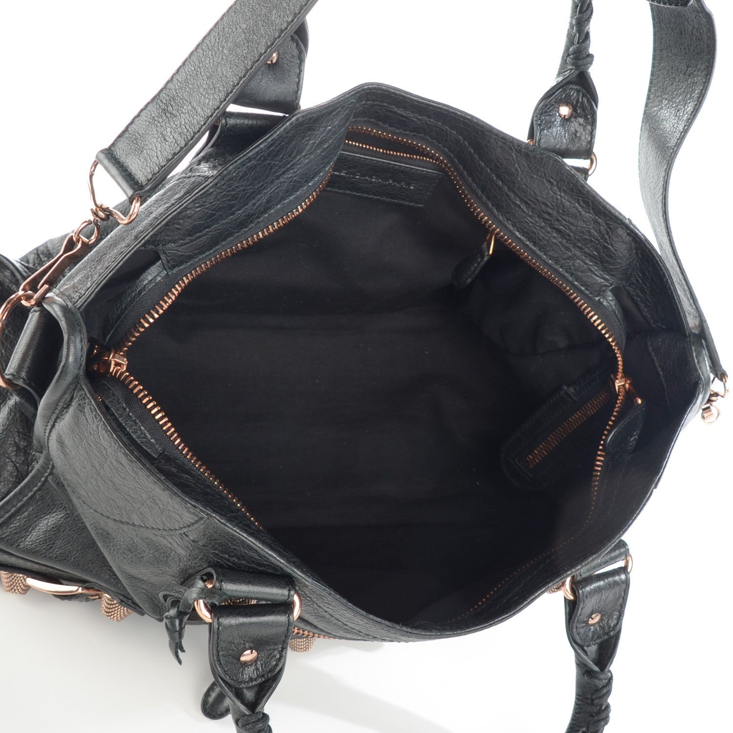 Balenciaga Agneau Giant 21 Rose Gold Hardware Part Time Black 4 of 6