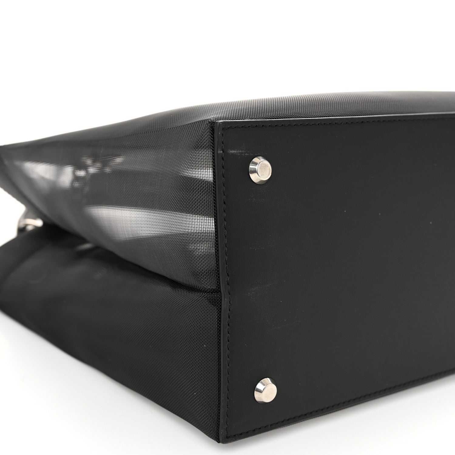 Balenciaga Mesh Medium Duty Free Tote Black 9 of 10