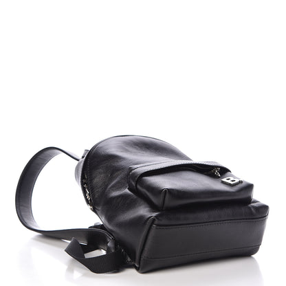 Balenciaga Smooth Calfskin Soft XXS Backpack Black 4 of 9