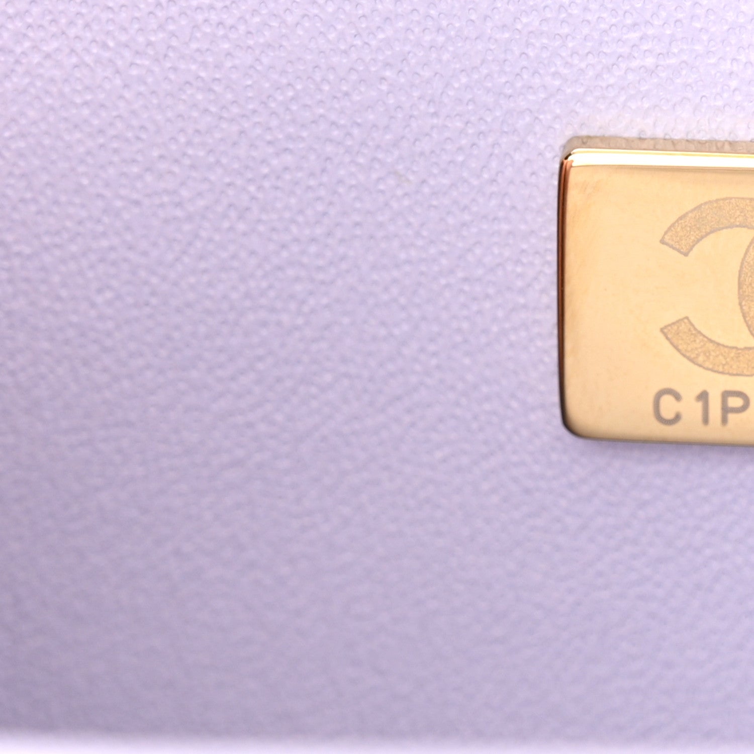 Chanel Lambskin Quilted Mini Top Handle Rectangular Flap Light Purple 7 of 11