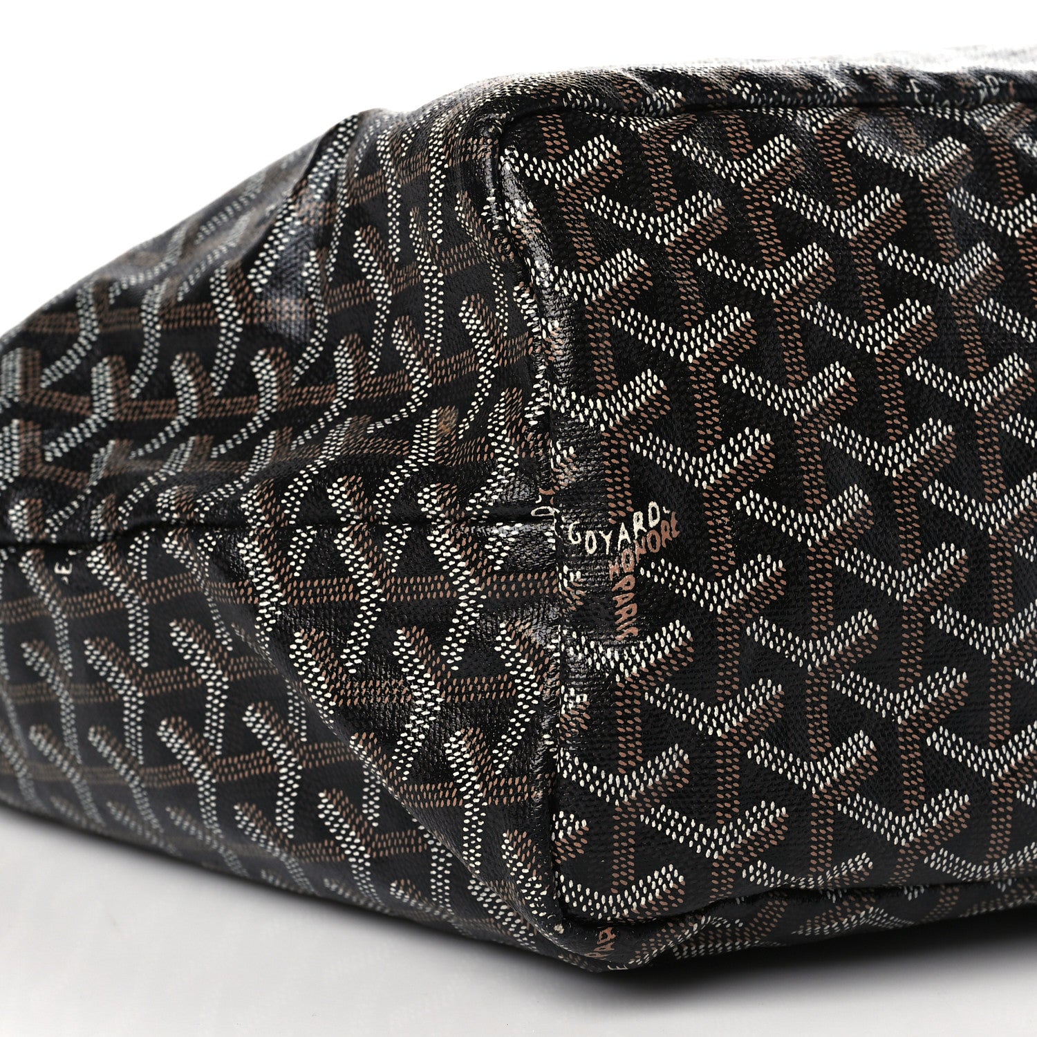 Goyard Goyardine Saint Louis PM Black Gold 8 of 12
