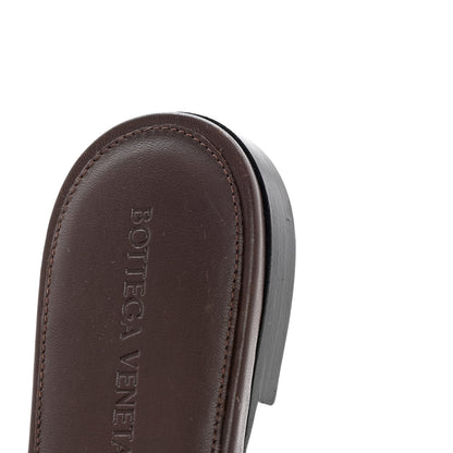 Bottega Veneta Nappa Maxi Intrecciato Lido Flat Sandals 37.5 Fondant 11 of 13