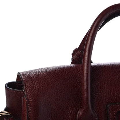 Mulberry Natural Leather Cara Delevigne Convertible Satchel Oxblood 12 of 16