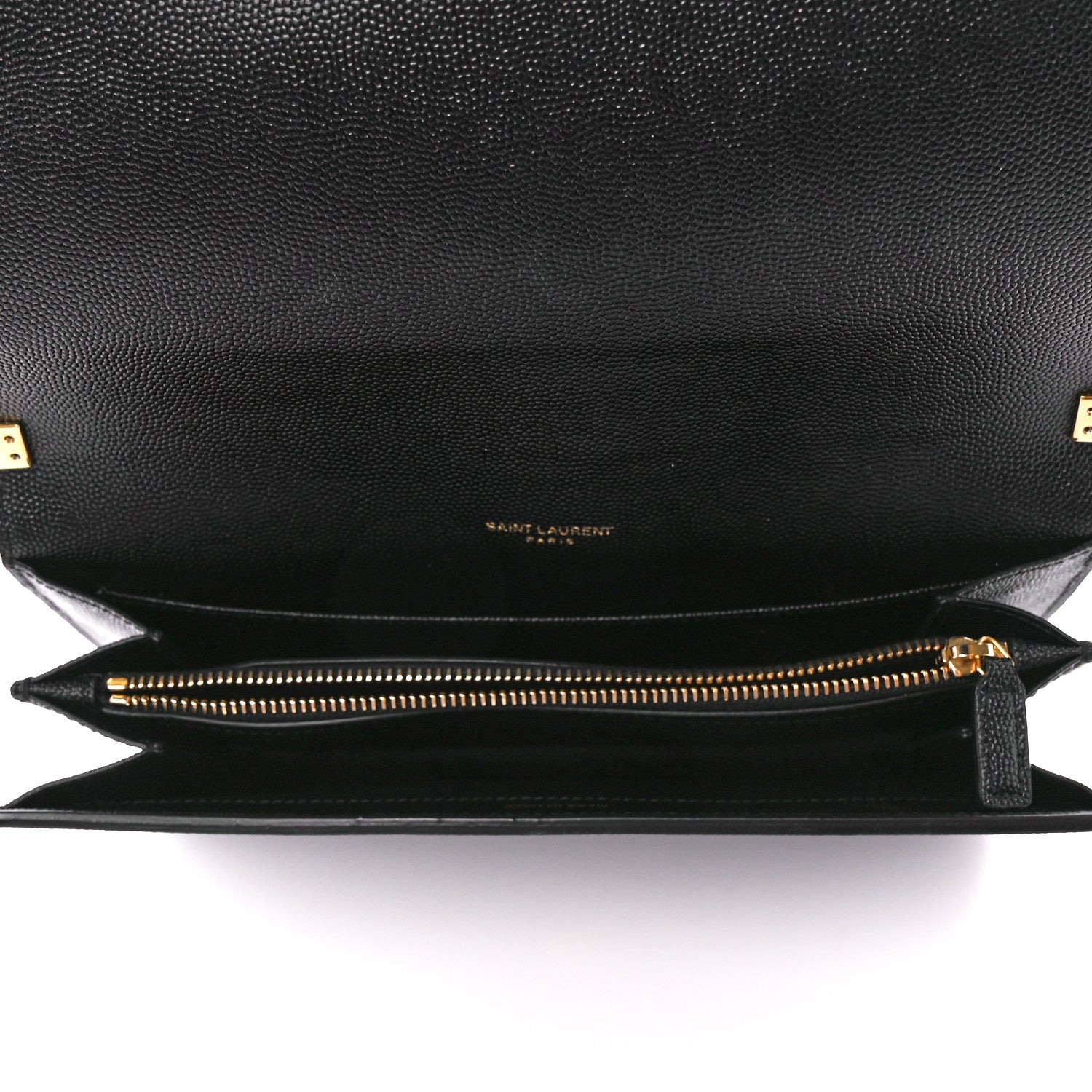 Saint Laurent Grain de Poudre Mini Uptown Crossbody Bag Black 5 of 11