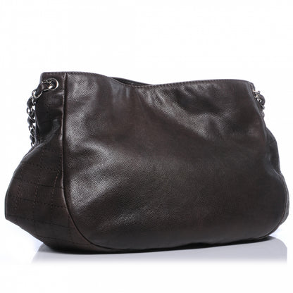 Chanel Caviar Timeless Shoulder Bag Brown 3 of 7