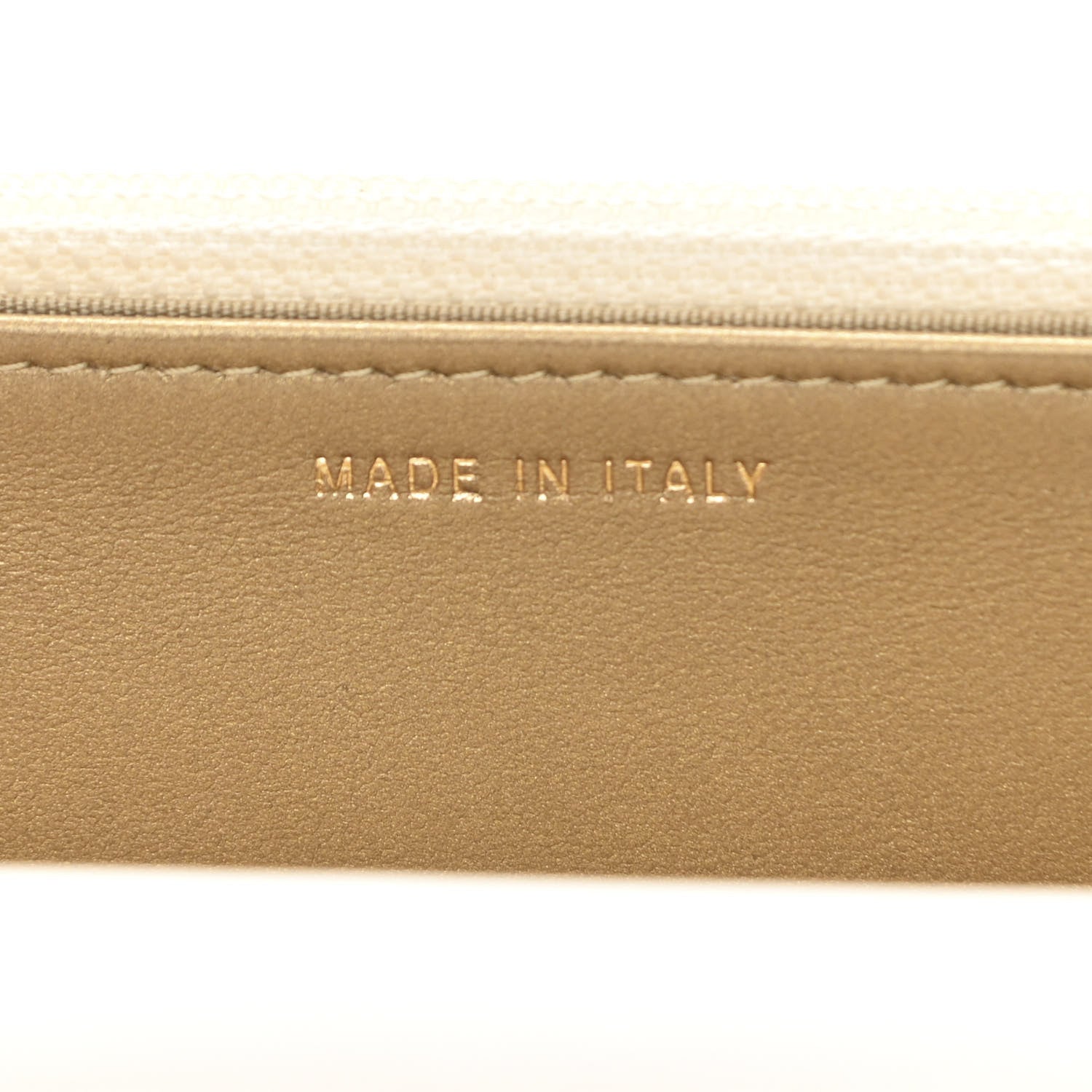 Chanel Lambskin Quilted CC Pearl Crush Wallet on Chain WOC White 7 of 12