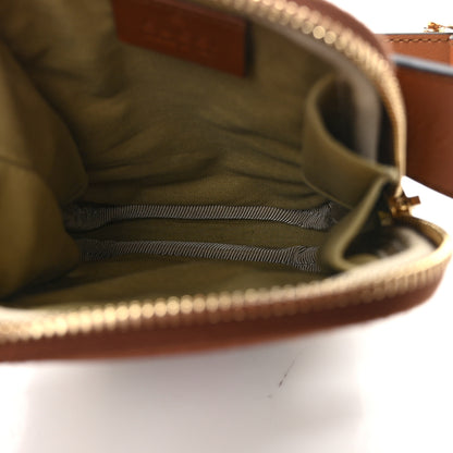 Gucci Vintage Canvas Calfskin Web Belted iPhone Case 80 32 Sand Cuir 5 of 10
