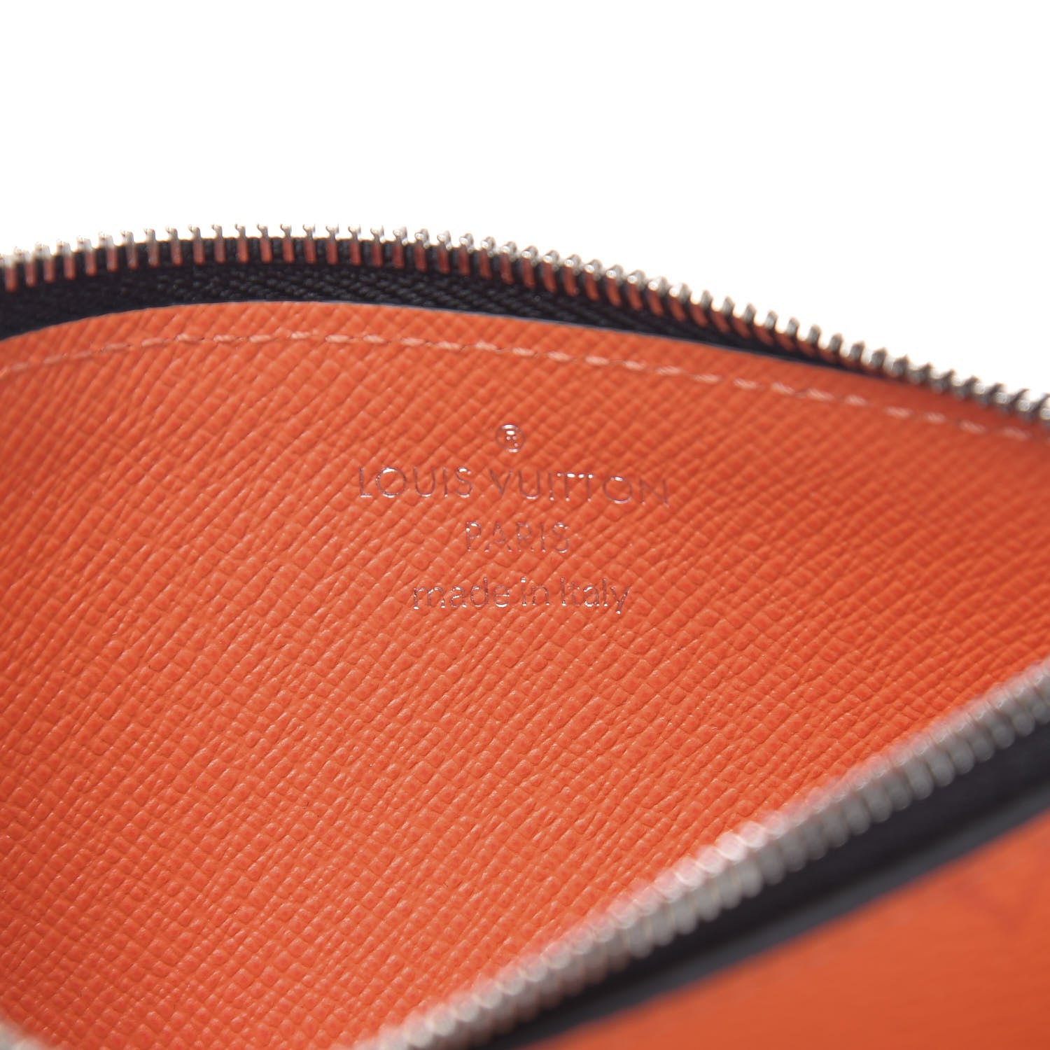 Louis Vuitton Taigarama Coin Card Holder Orange 6 of 7