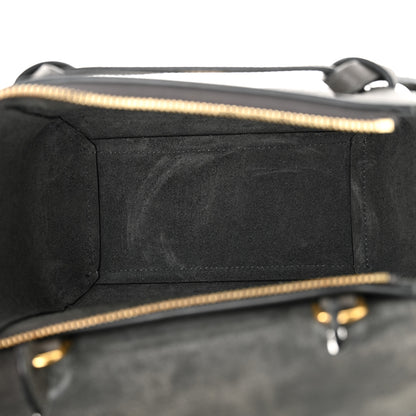 Celine Grained Calfskin Nano Belt Bag Grey 5 of 14