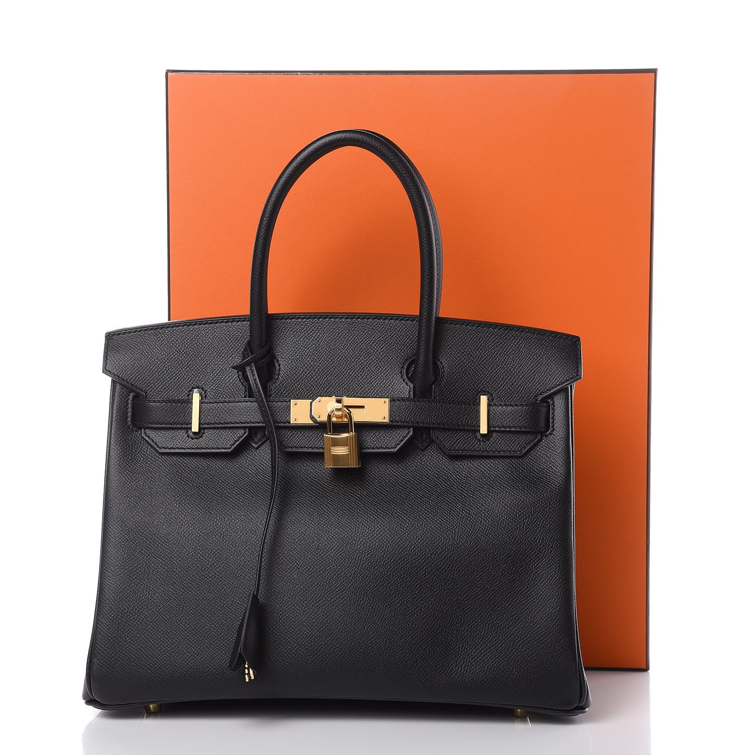 Hermes Epsom Birkin 30 Black 30 of 30