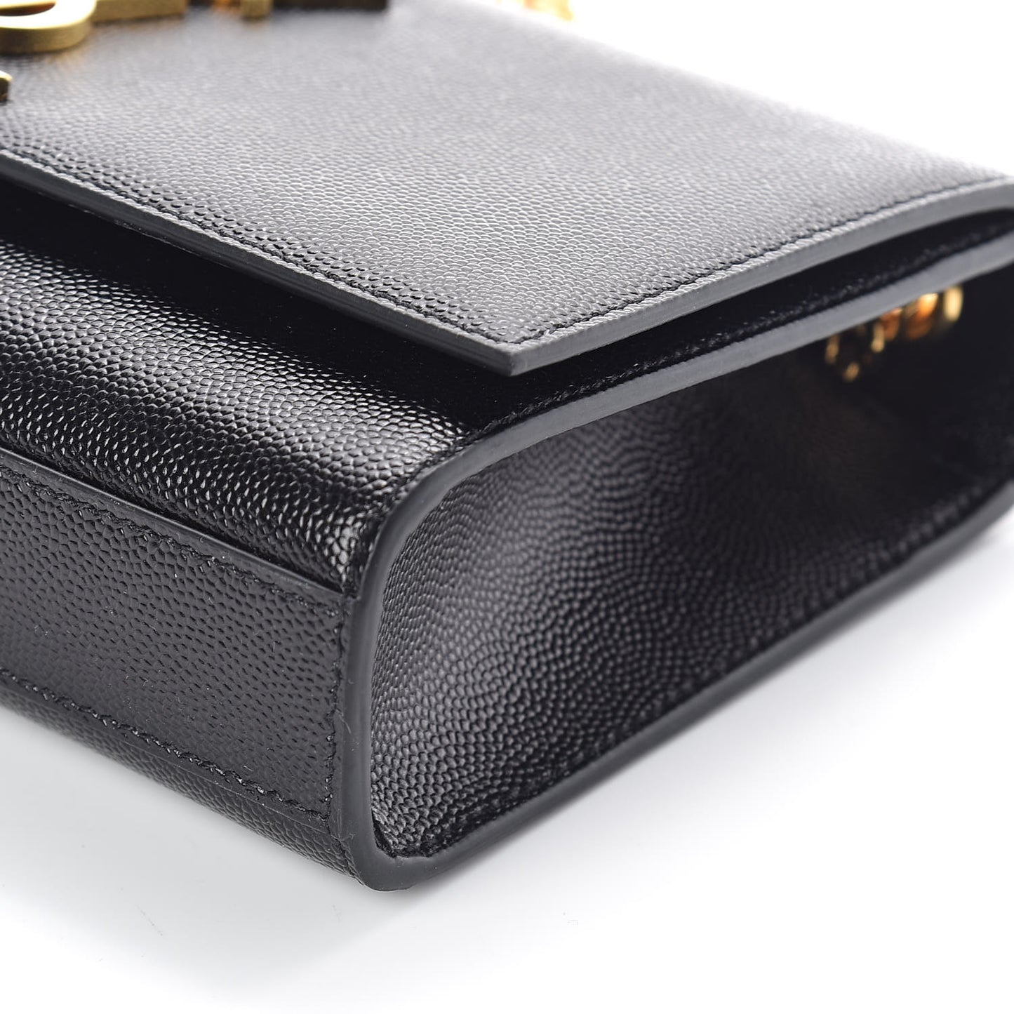 Grain De Poudre Small Monogram Kate Satchel Black