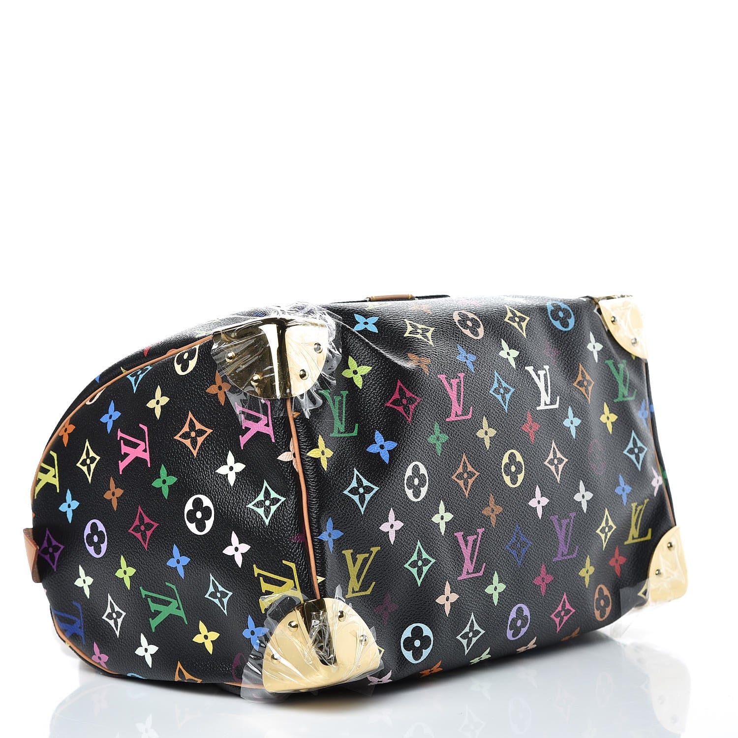 Louis Vuitton Monogram Multicolor Speedy 30 Black 4 of 8