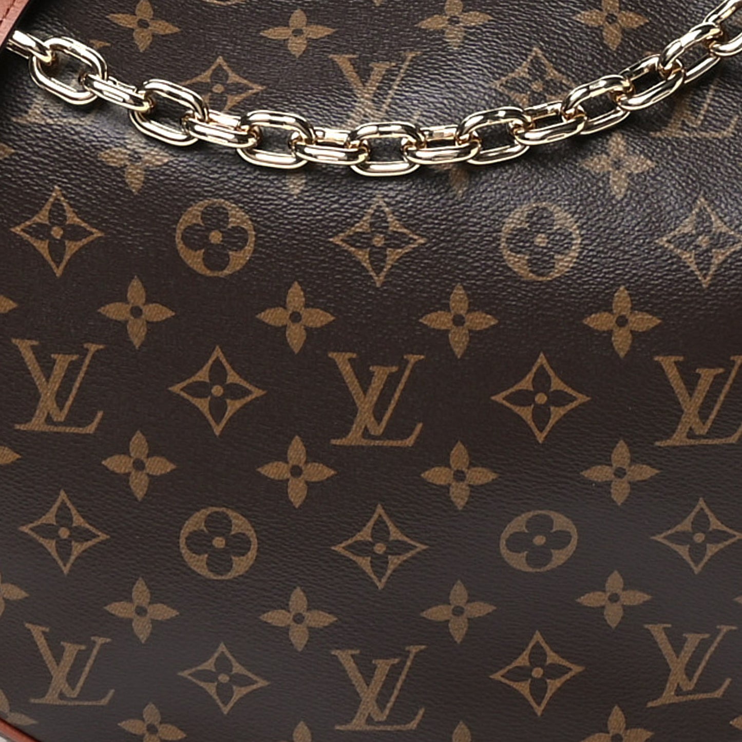 Reverse Monogram Loop Hobo