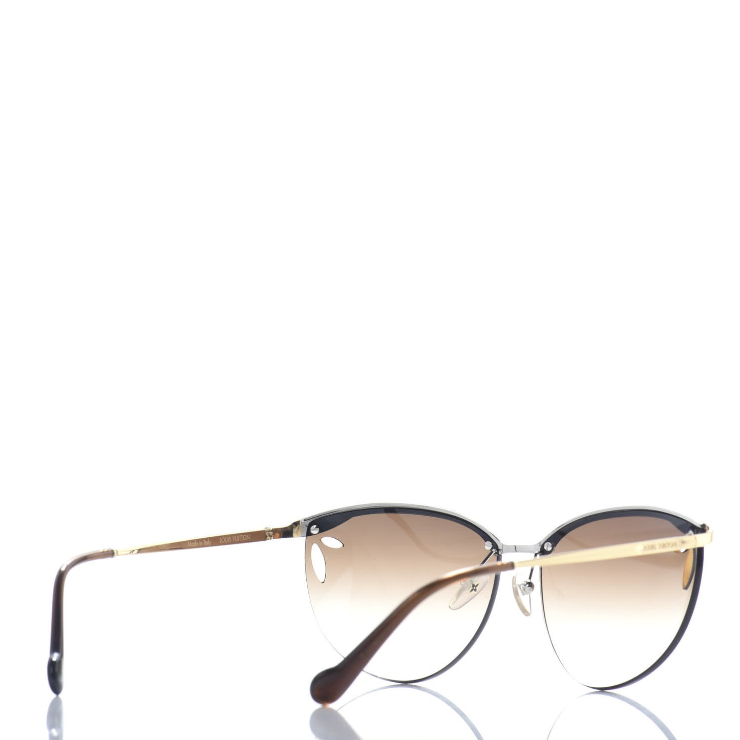 Lila Pilot Sunglasses Z0810U Brown Glitter