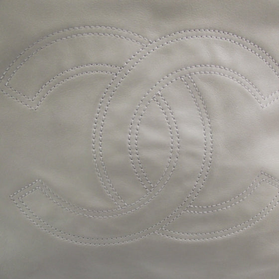 Chanel Lambskin N/S Edgy Tote Ivory 7 of 12