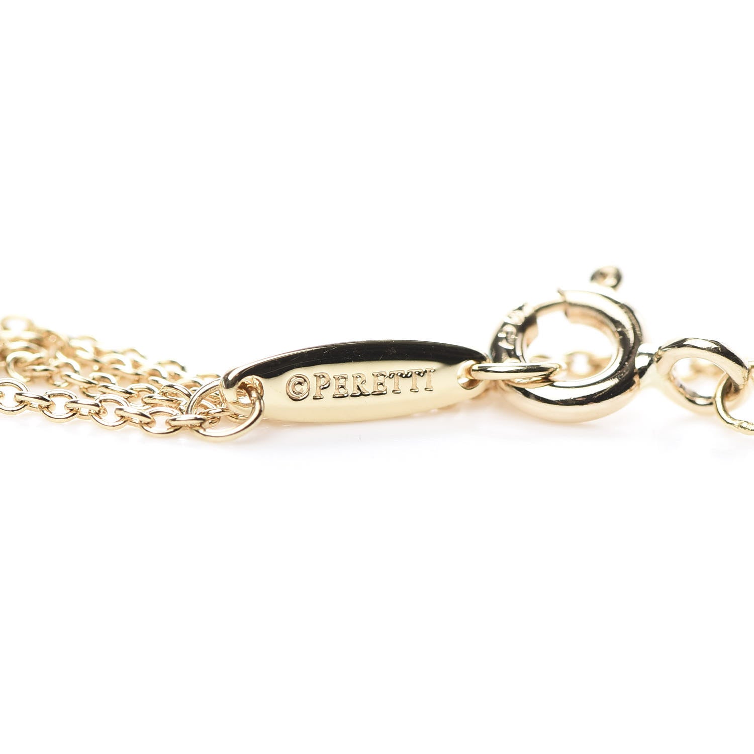 Tiffany 18K Yellow Gold Diamond .08ct Elsa Peretti Diamonds by the Yard Bracelet 4 of 6