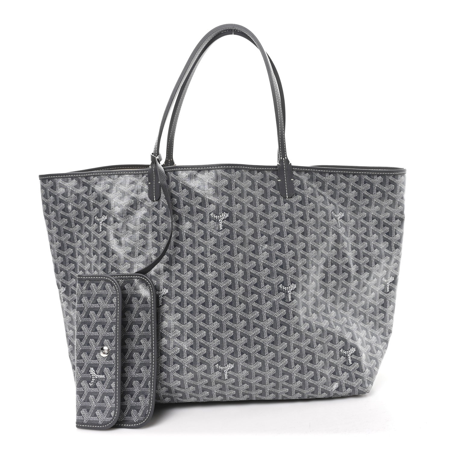 Goyard Goyardine Saint Louis GM Grey 2 of 10