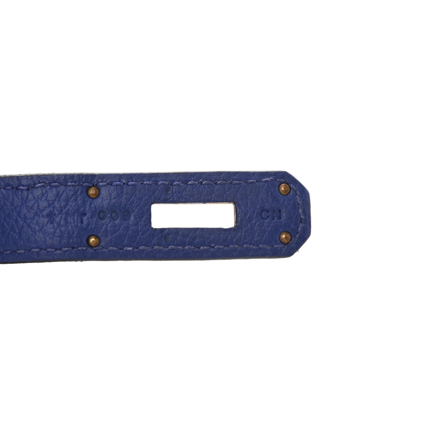 Hermes Togo Kelly Retourne 28 Bleu Electrique 7 of 12