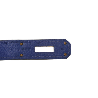 Hermes Togo Kelly Retourne 28 Bleu Electrique 7 of 12