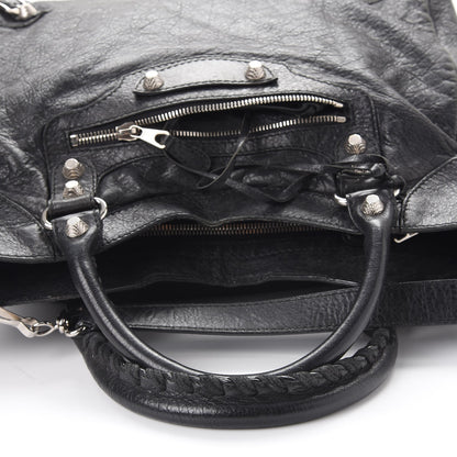 Balenciaga Agneau Giant 12 Silver Hardware Velo Black 14 of 14