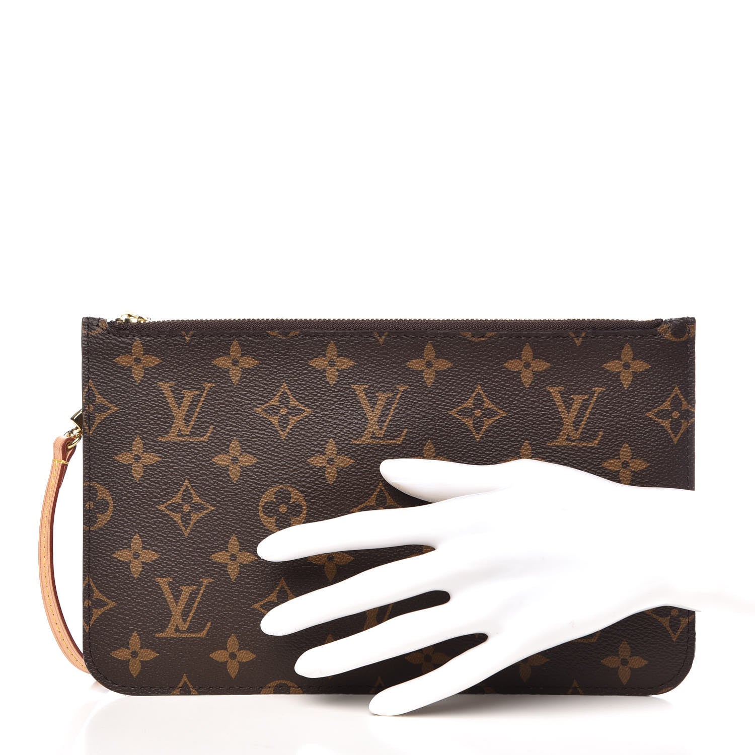 Louis Vuitton Monogram Neverfull MM GM Pochette 2 of 9