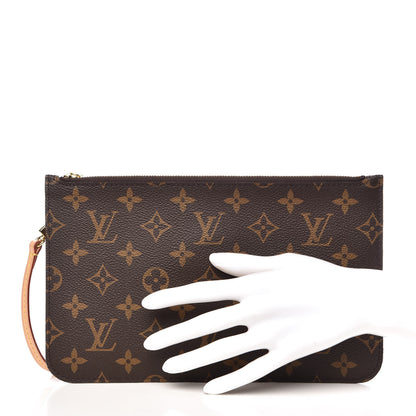 Louis Vuitton Monogram Neverfull MM GM Pochette 2 of 9