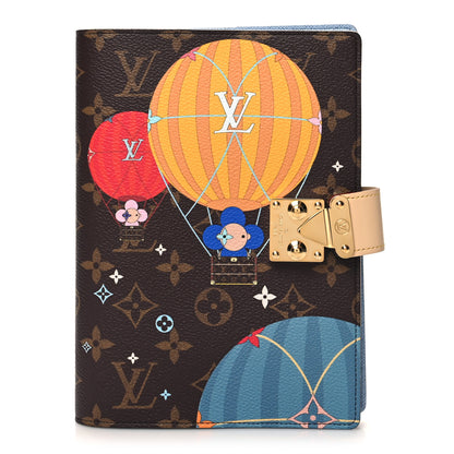 Louis Vuitton Monogram 2022 Christmas Animation Paris Vivienne Balloon Notebook Cover 1 of 6