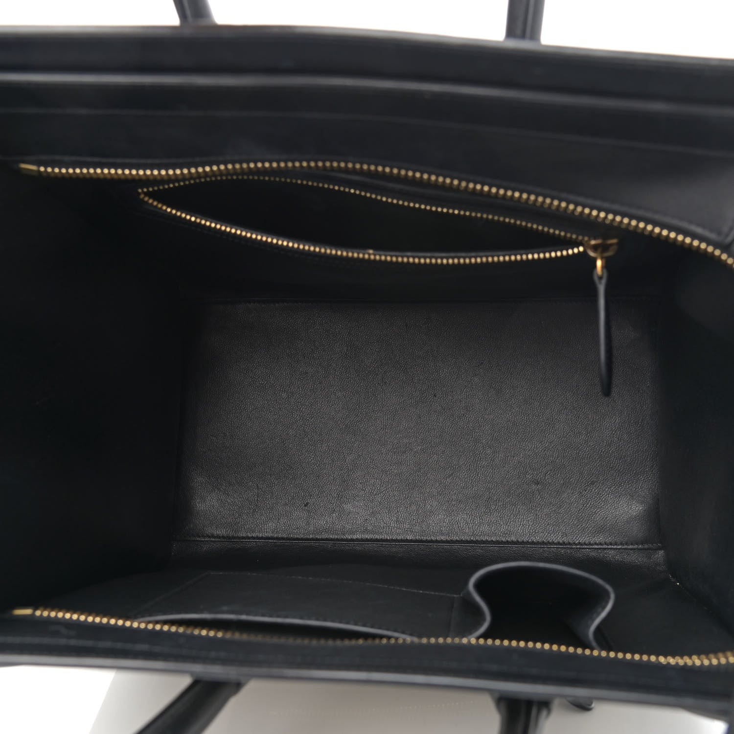 Celine Canvas Smooth Calfskin Mini Tri-Color Luggage Royal 5 of 16