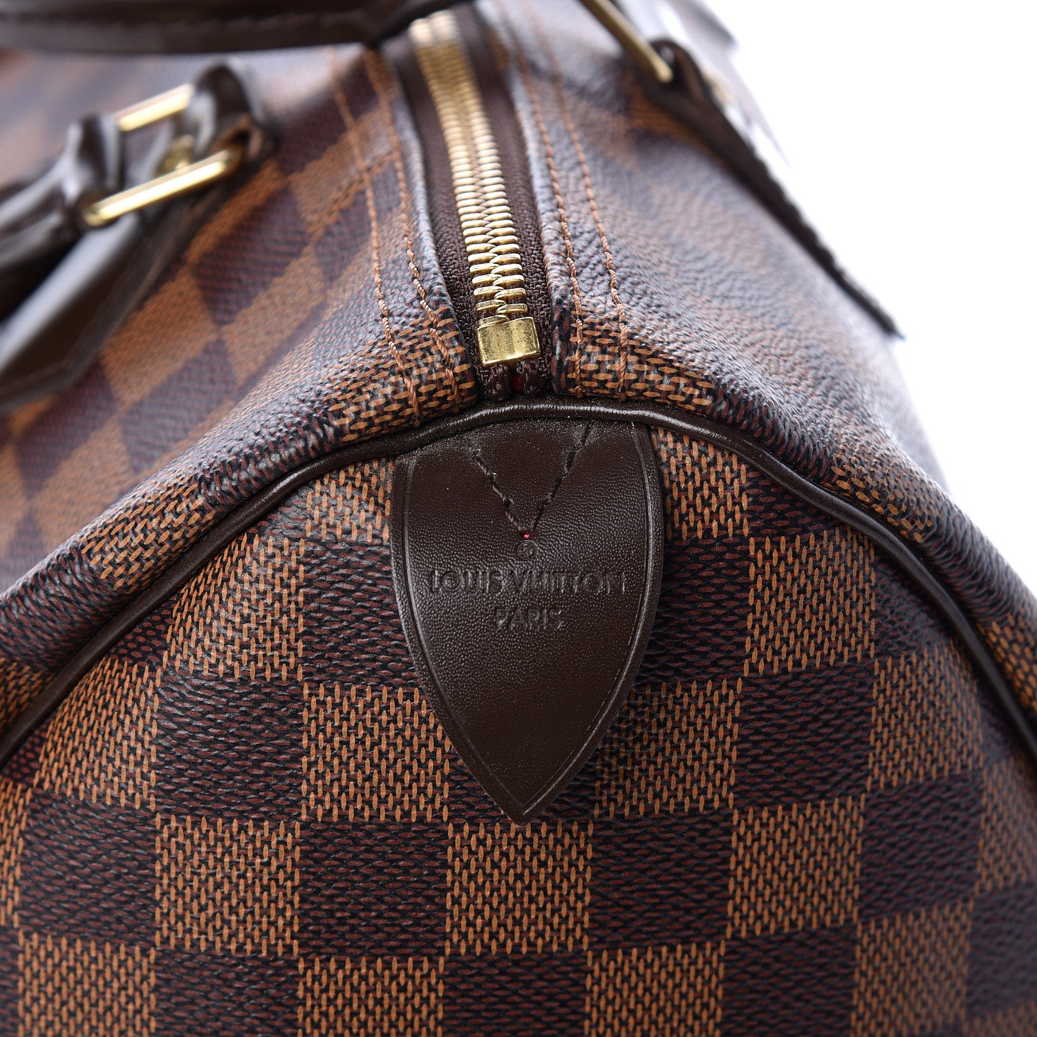 Louis Vuitton Damier Ebene Speedy 30 7 of 9