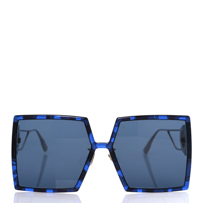 Christian Dior Acetate Square 30 Montaigne Sunglasses Blue 2 of 8