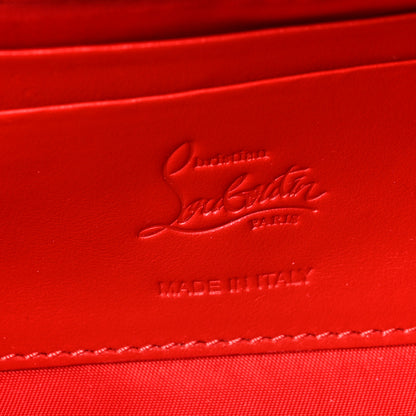 Christian Louboutin Monogram Print Mens Blaster Belt Bag Red Black 6 of 8