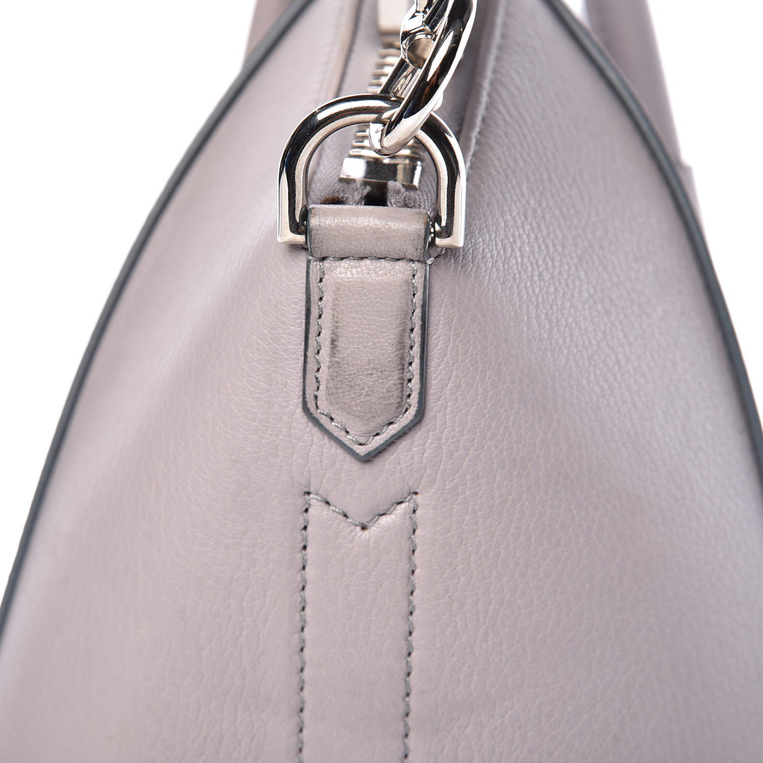 Givenchy Sugar Goatskin Medium Antigona Pearl Grey 13 of 49