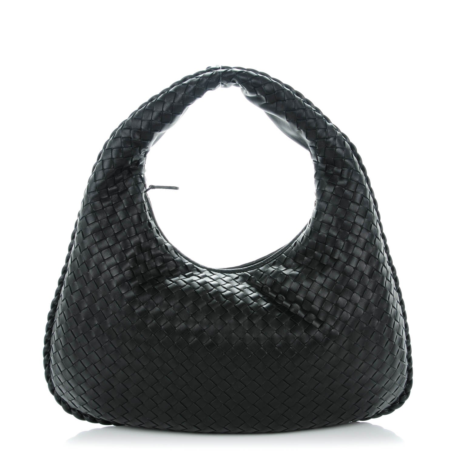 Bottega Veneta Nappa Intrecciato Small Veneta Hobo Nero Black 1 of 8