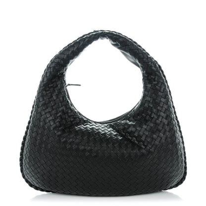 Bottega Veneta Nappa Intrecciato Small Veneta Hobo Nero Black 1 of 8