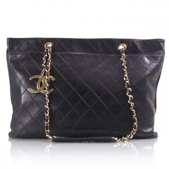Vintage Lambskin Shopping Tote