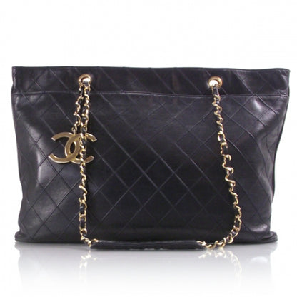Chanel Vintage Lambskin Shopping Tote 1 of 11