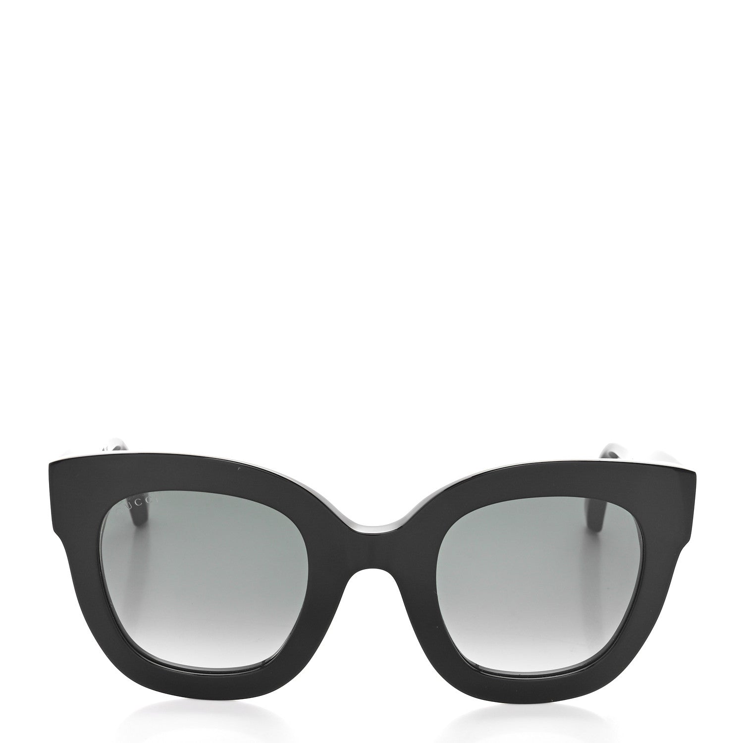 Gucci Round Frame Star Sunglasses GG0208S Black 2 of 7