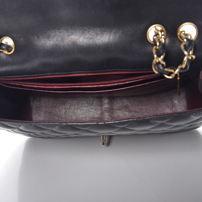 Chanel Lambskin Quilted Jumbo Single Flap Black 5 of 8