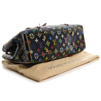 Louis Vuitton Monogram Multicolor Aurelia MM Black 4 of 7
