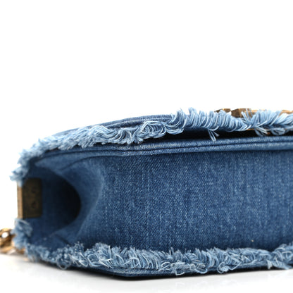 Chanel Denim Patchwork Small Boy Flap Blue 9 of 10